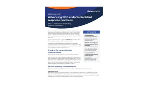 Förderung von SoC Endpoint Incident Response Practices