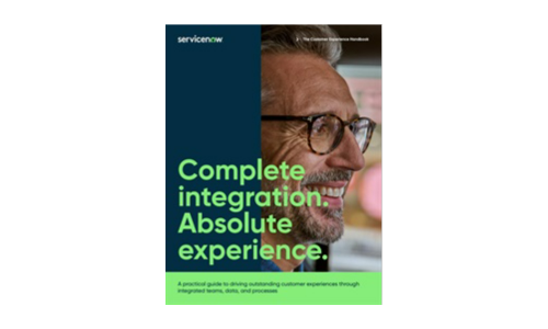 Vollständige Integration. Absolute Erfahrung. - Das Customer Experience -Handbuch