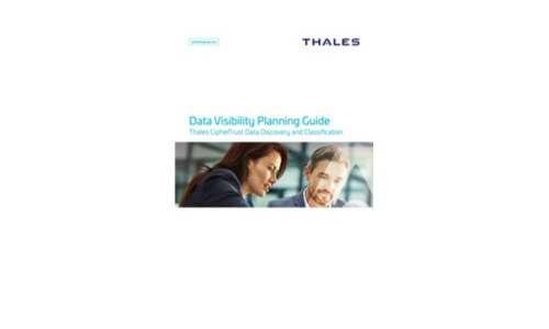 Leitfaden für die Planung von Daten zur Sichtbarkeit: THALES CIPHERTRUST DATA ERHANDUNG UND Klassifizierung