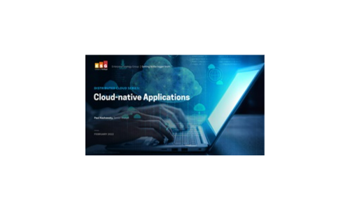 ESG Distributed Cloud Series Studie 2: Cloud-native Anwendungen