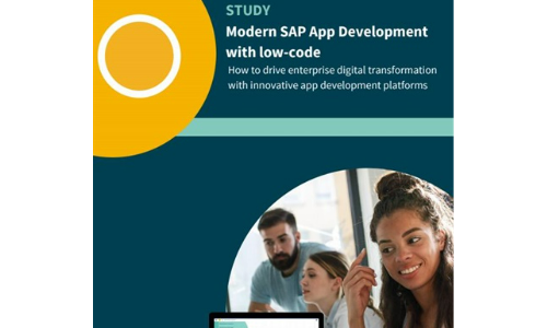 Moderne SAP-App-Entwicklung mit niedrigem Code