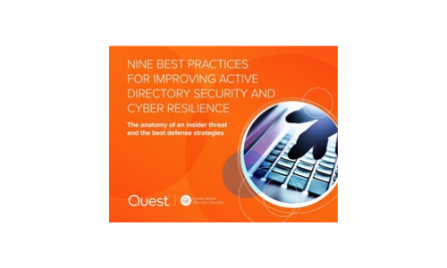 Neun Best Practices zur Verbesserung der Active Directory -Sicherheit und der Cyber ​​-Resilienz