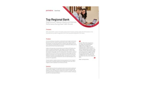 Top Regional Bank, Fallstudie